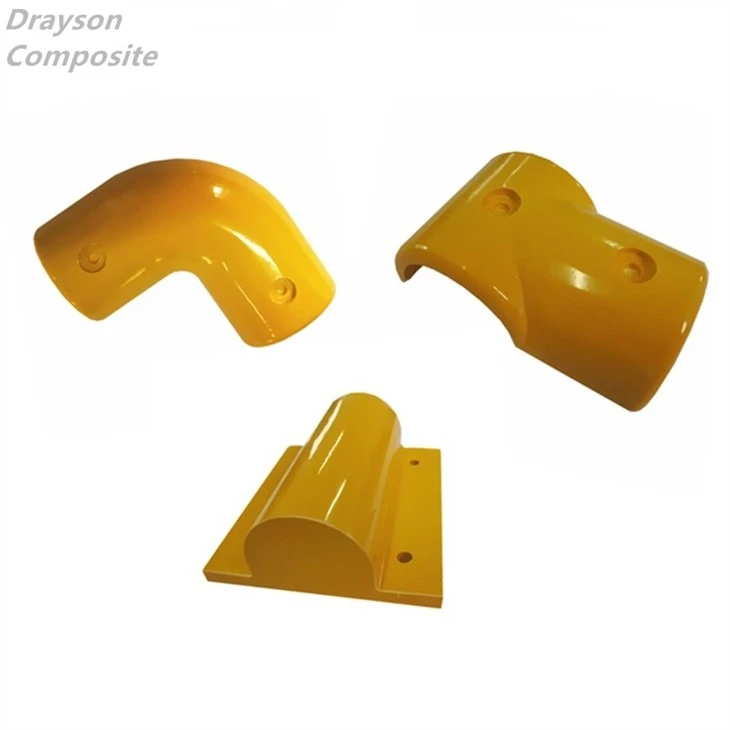 Fiberglass Handrail Systems | FRP/GRP Handrail Fittings